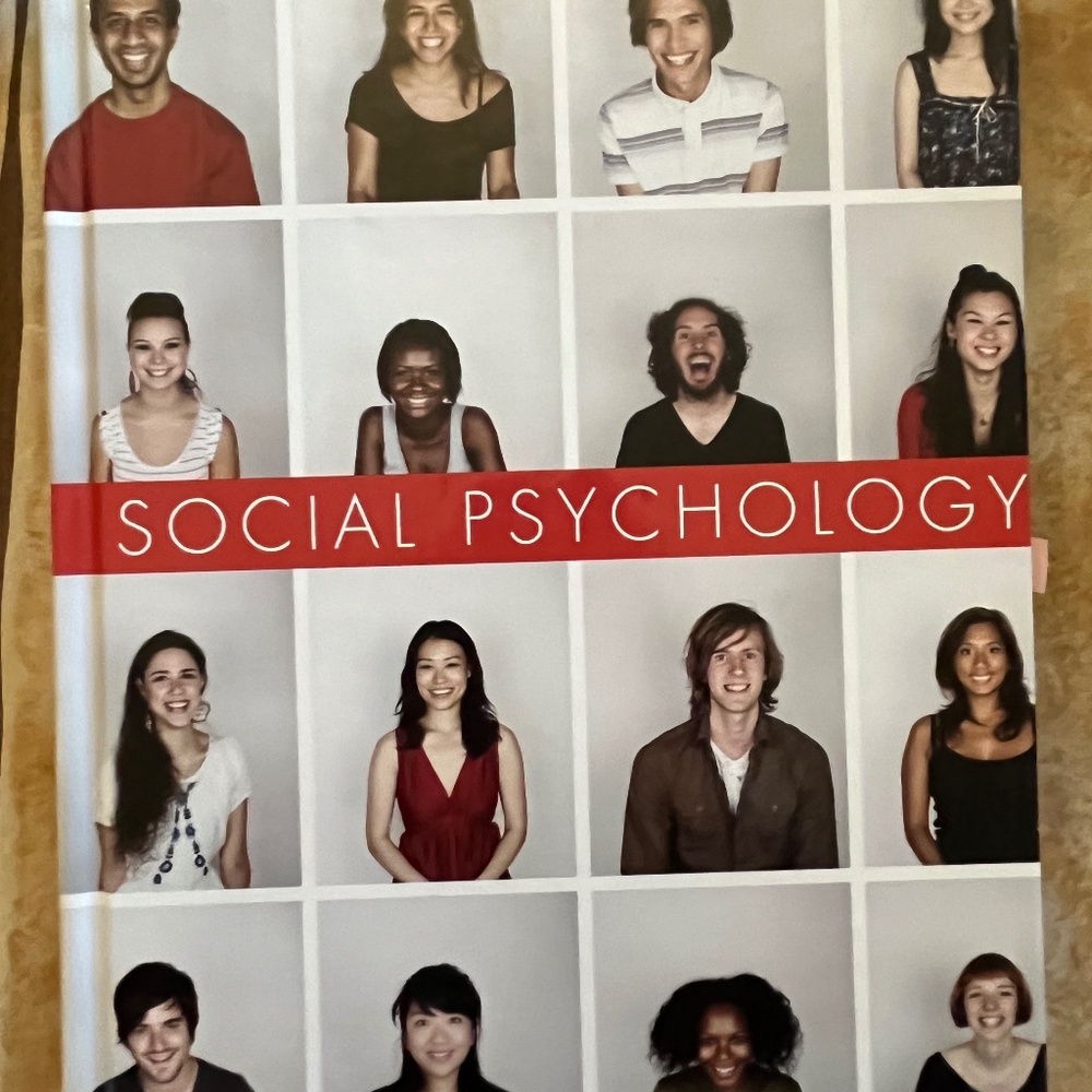 Social Psychology Wiley Canadian edition